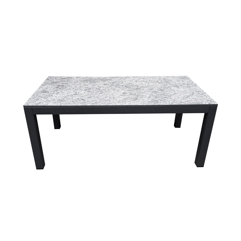 Charcoal Marble Rectangle Table