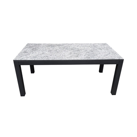 Charcoal Marble Rectangle Table