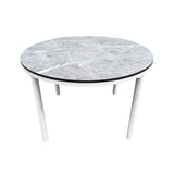 Light Grey Marble Round Table
