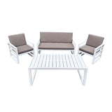 Outdoor Lounge Set - White