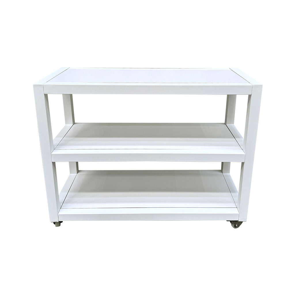 Outdoor 3 Shelf Unit - White