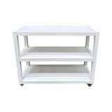 Outdoor 3 Shelf Unit - White