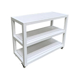Outdoor 3 Shelf Unit - White