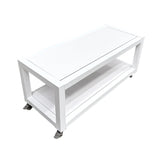 Outdoor 2 Shelf Unit - White