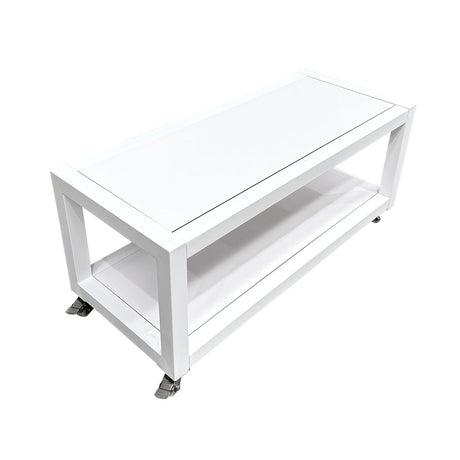 Outdoor 2 Shelf Unit - White