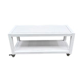 Outdoor 2 Shelf Unit - White
