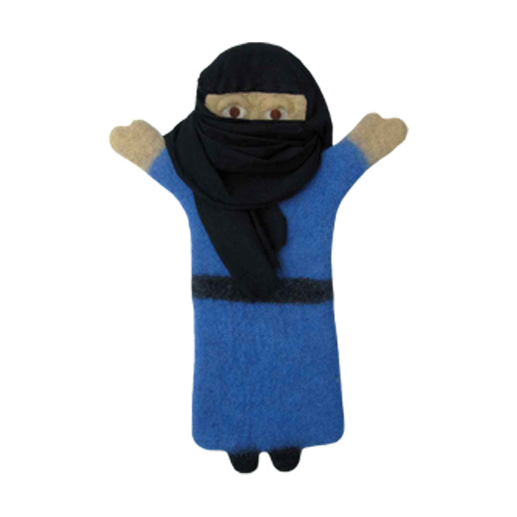 Muslim Woman Hand Puppet