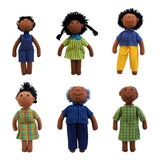 Dolls African Family - Set of 6