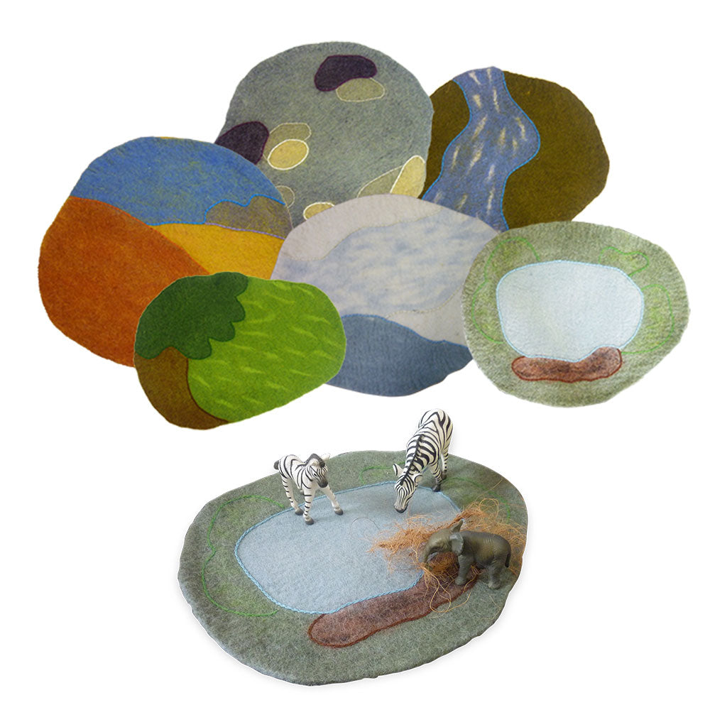 Environment Playmats - Set of 6