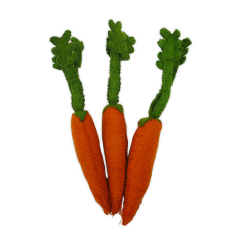 Felt Dutch Carrots - 3pc