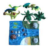 Felt Dino Play Set