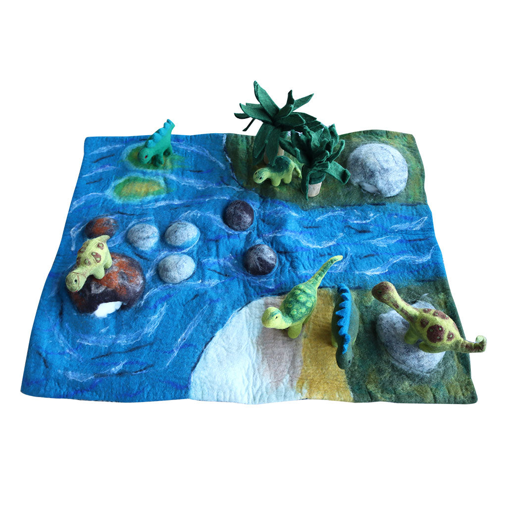 Felt Dino Play Set