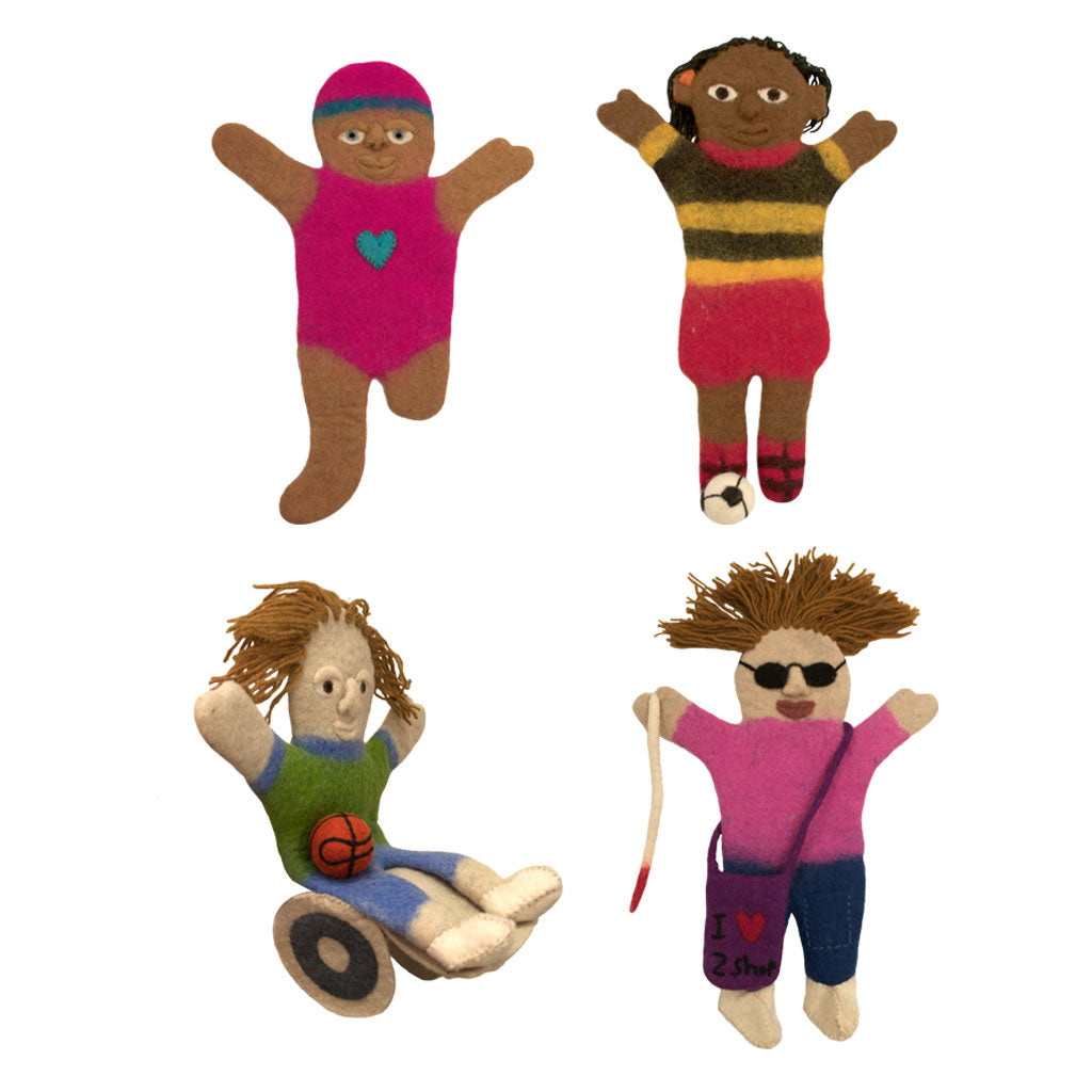 Community Hand Puppets - Set of 4