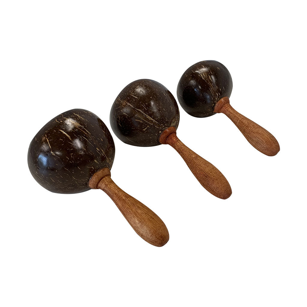 Coconut Maraca Set - 3pc