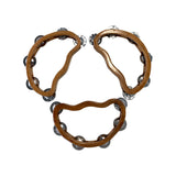 Wooden Tambourine Medium - Set of 3