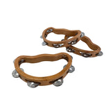 Wooden Tambourine Medium - Set of 3