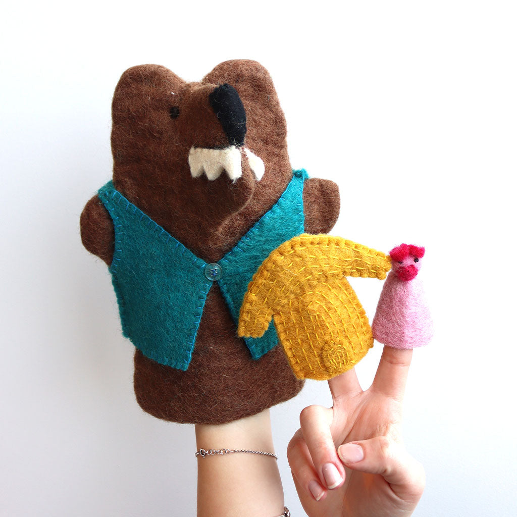 3 Little Pigs - Hand Puppet