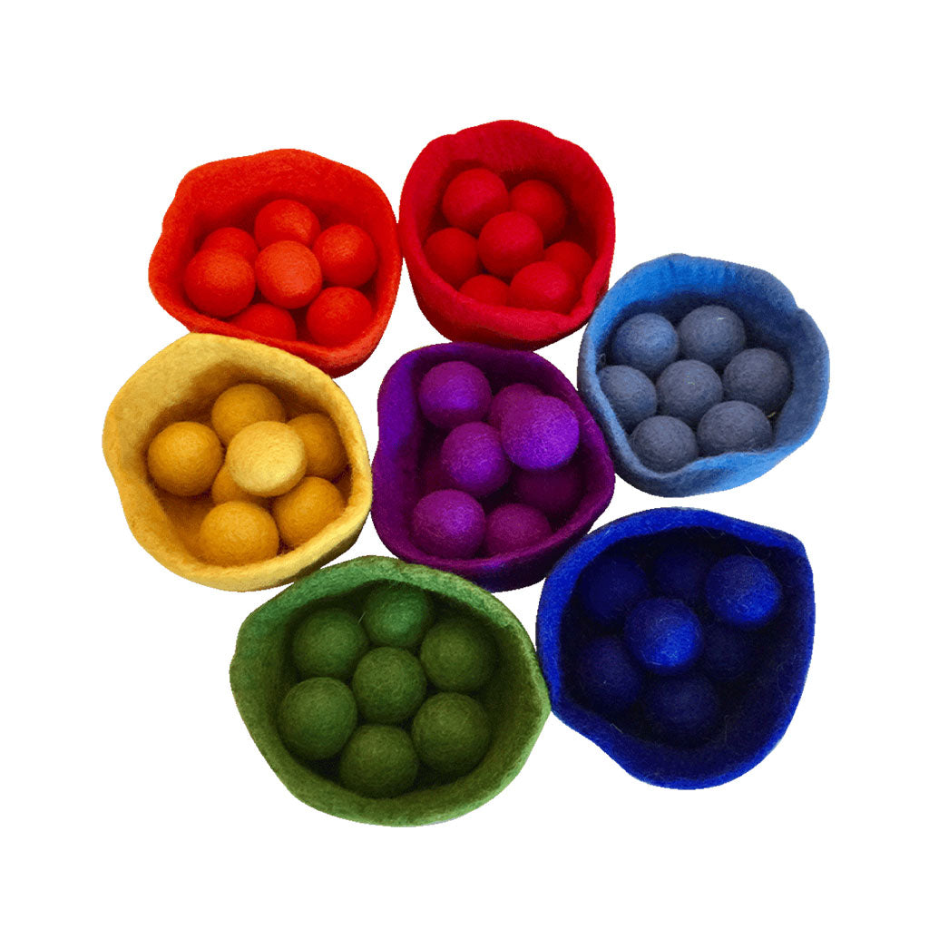 Rainbow Ball & Bowl Set