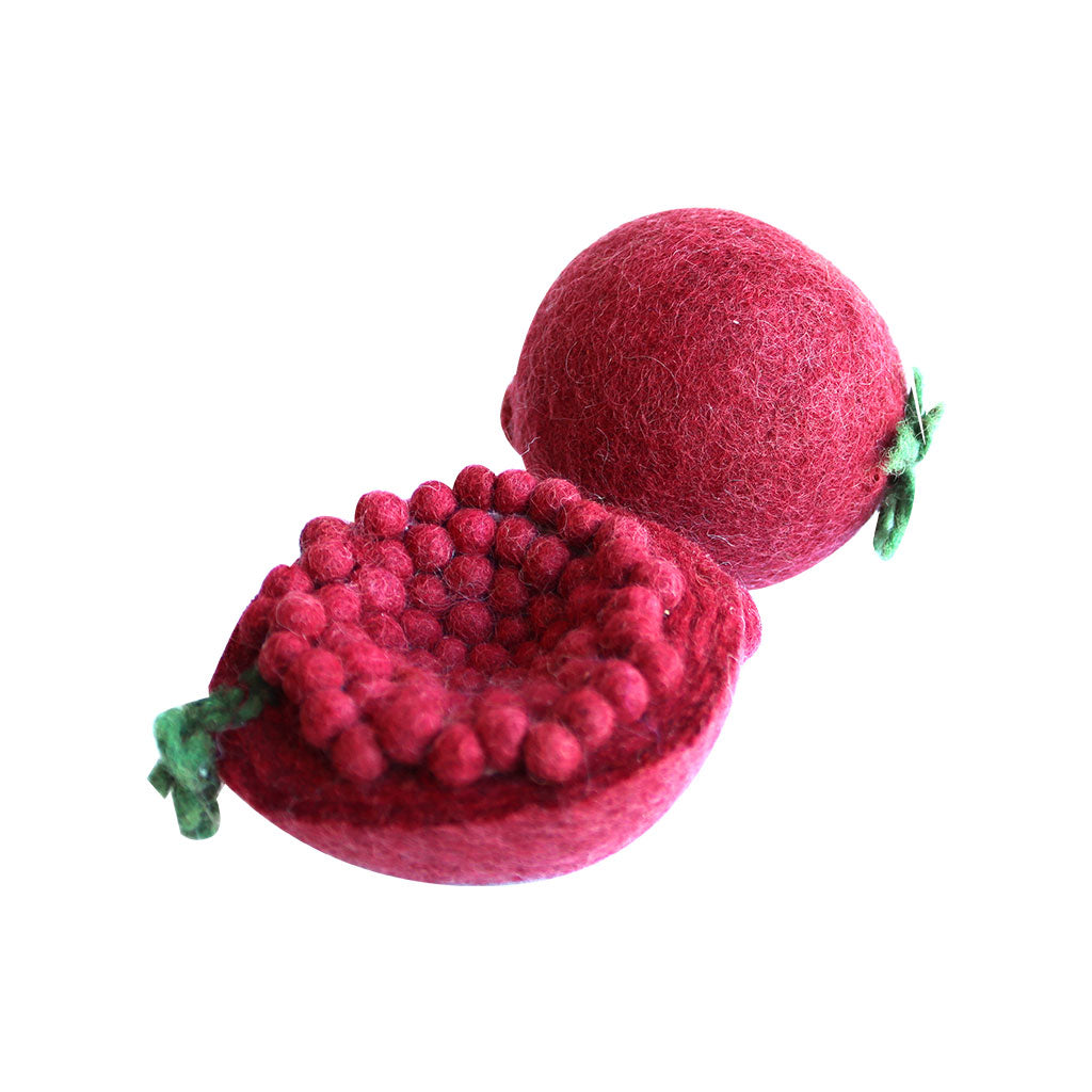 Felt Pomegranate - 2pc