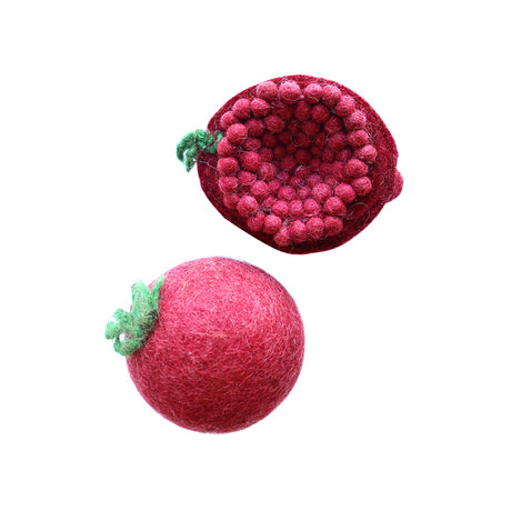 Felt Pomegranate - 2pc