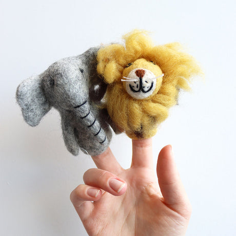 African Animals - Finger Puppets