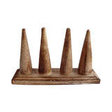 Wooden Finger Puppet Stand