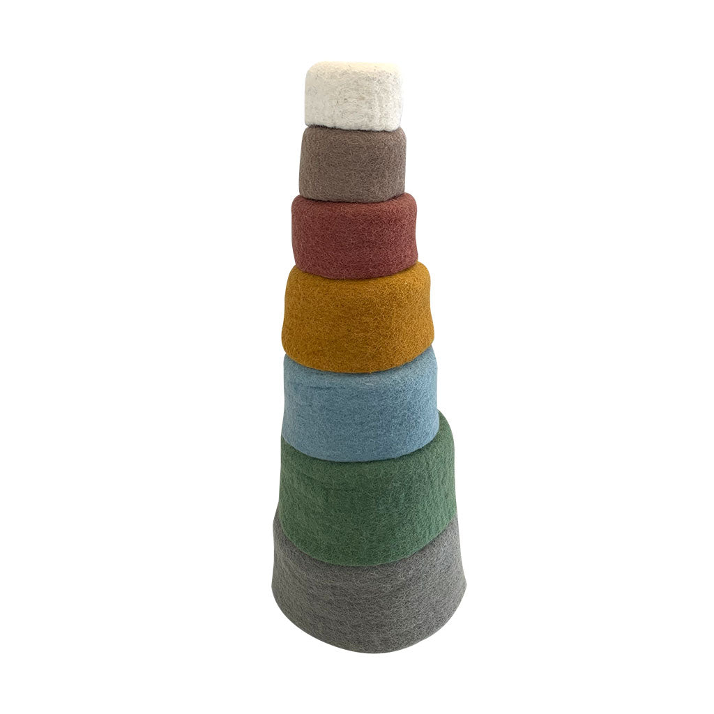 Earth Felt Nested Bowls - 7pc