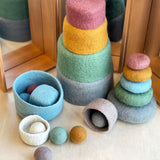 Earth Felt Nested Bowls - 7pc
