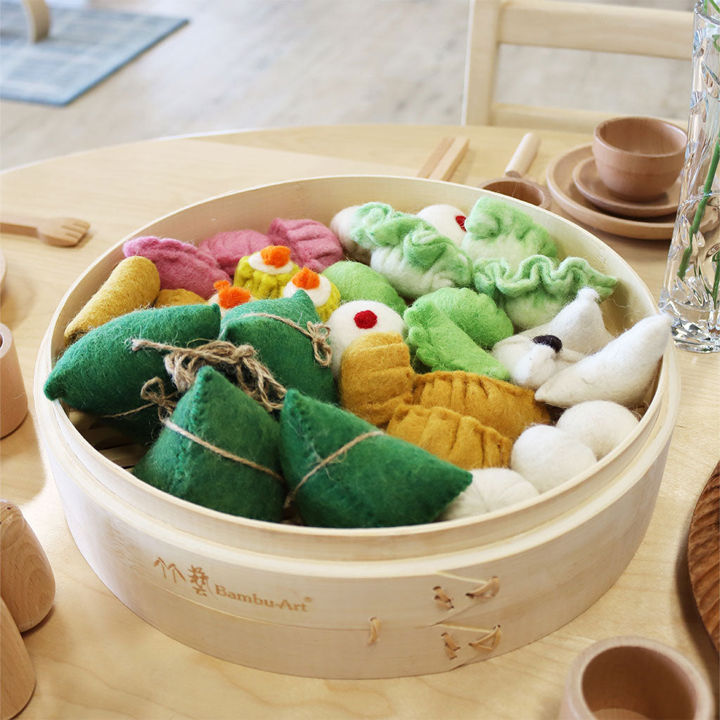 Felt Yum Cha Set with Steamer