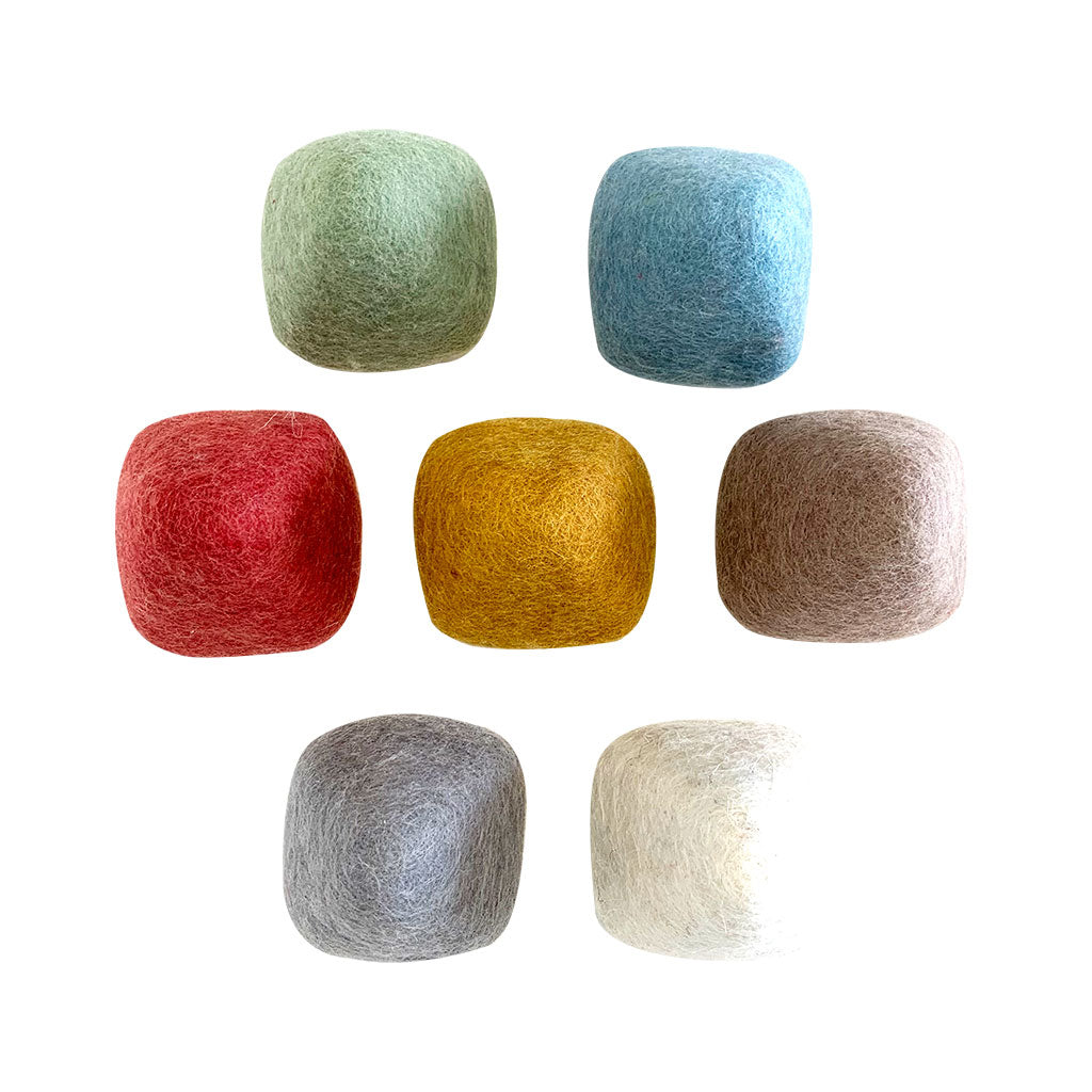 Earth Felt Pyramids - 7pc