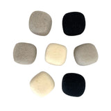 Achromatic Felt Cubes - 7pc