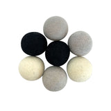 Achromatic Felt Balls 5cm - 7pc