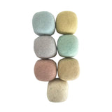 Pastel Felt Cubes - 7pc