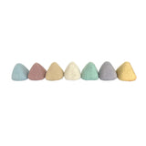 Pastel Felt Pyramids - 7pc