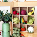 9-Hole Small Rattan Tray