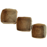 Square Basket Set - Seagrass - 3pc