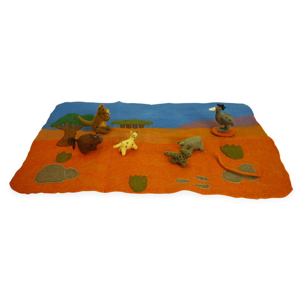 Felt Australian Playmat