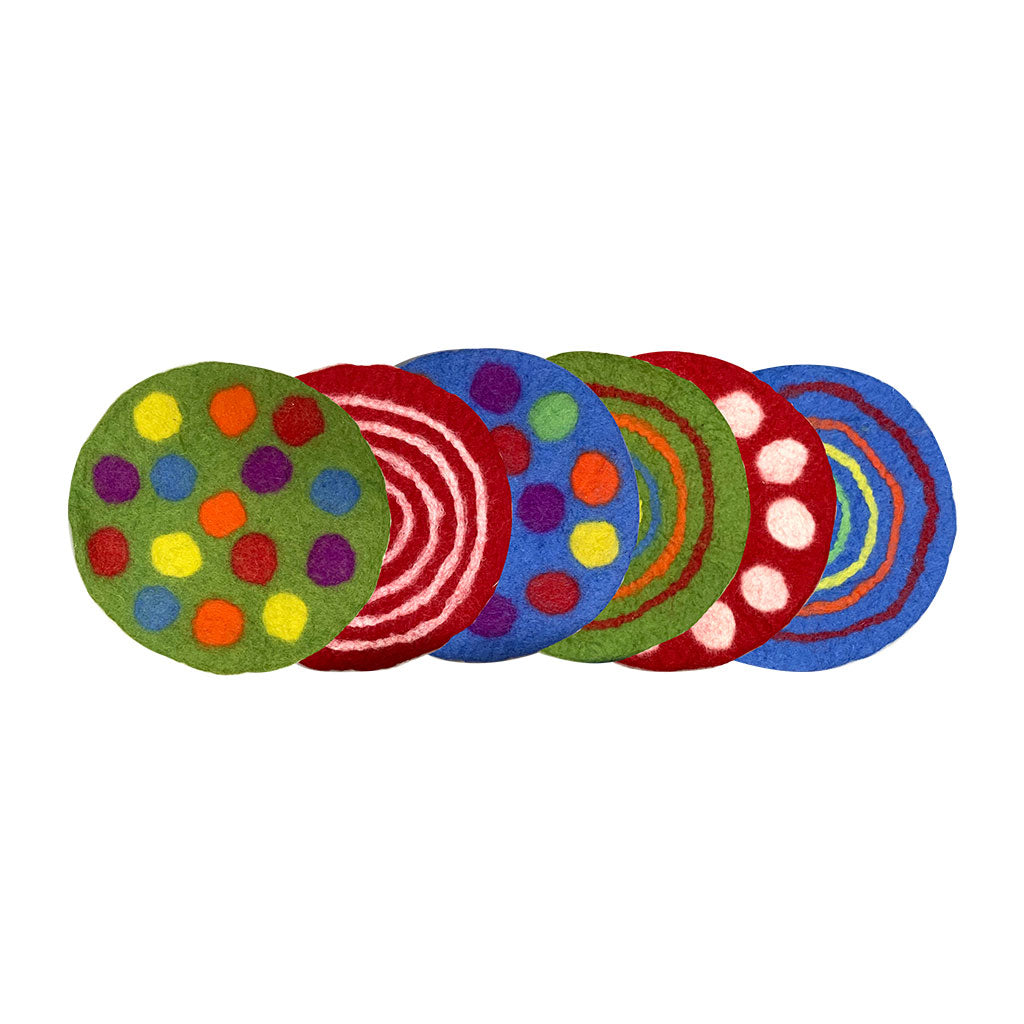 Felt Assorted Placemats - 6pc