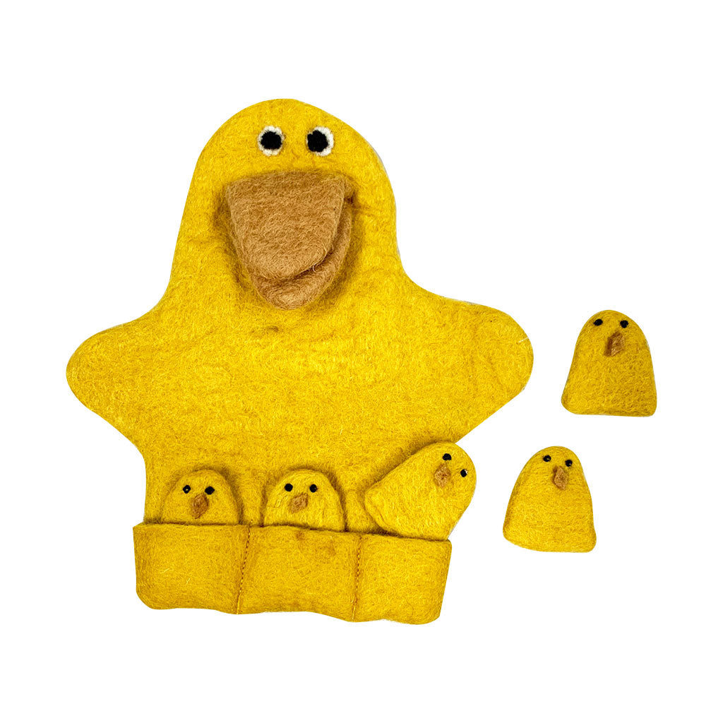Mother Duck Hand Puppet