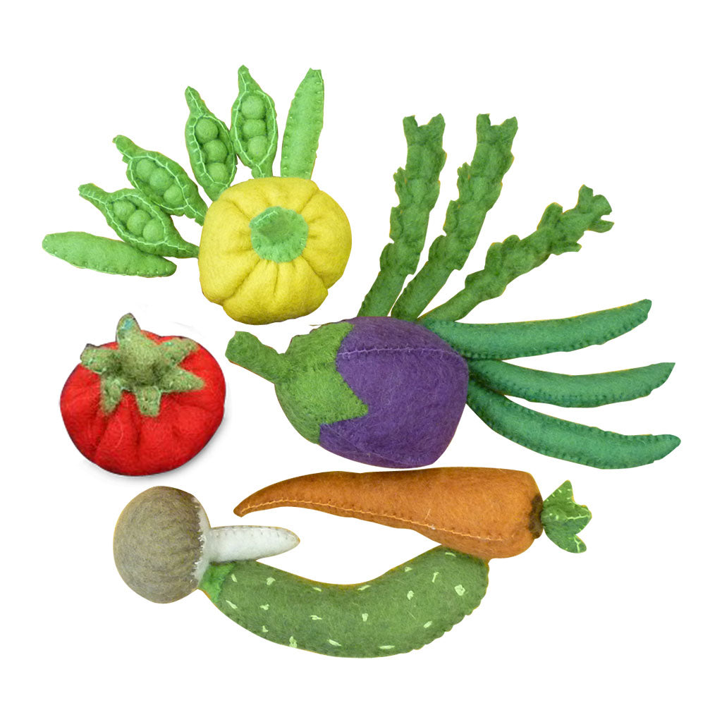 Felt Vegetable Set - 18pc