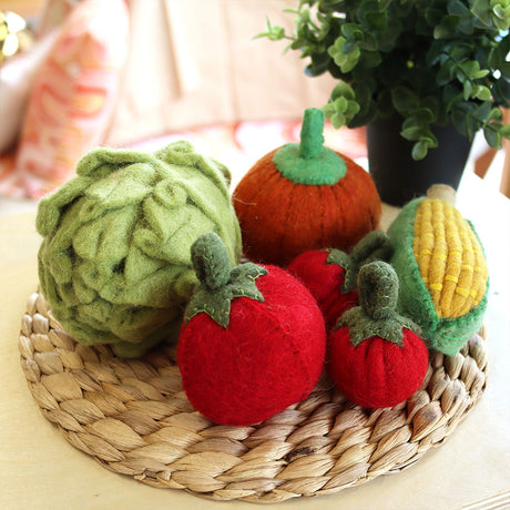 Felt Tomatoes - 3pc