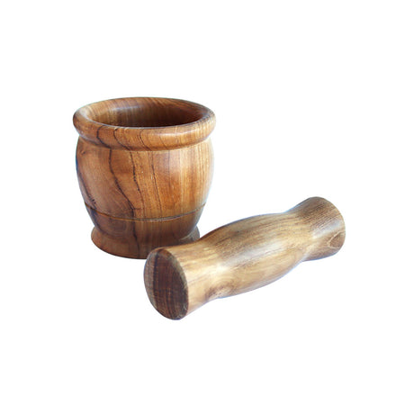 Wooden Mortar & Pestle - Small