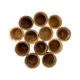 Wooden Natural Bowls - Small - 12pc