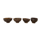 Coconut Bowl Set - 4pc