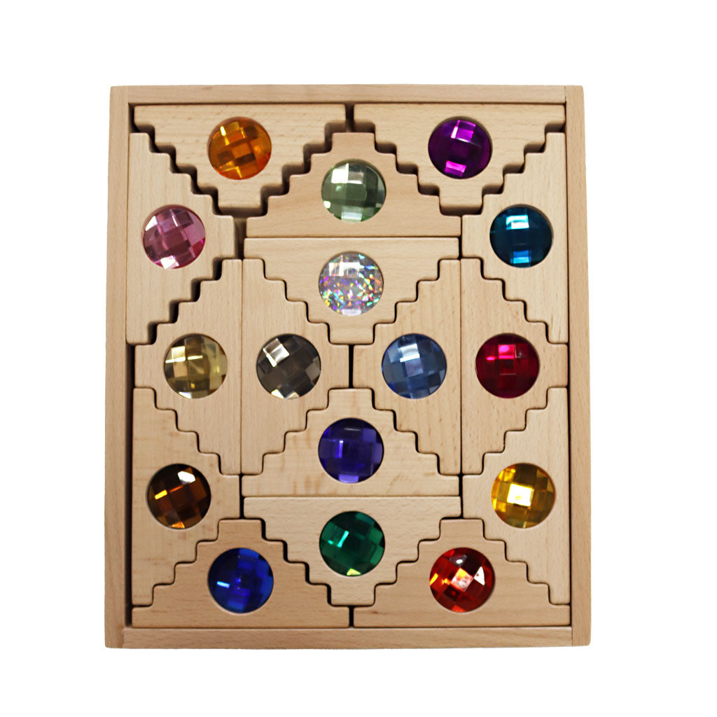 Dutch Step Cables Gem Blocks - 16pc