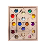 Dutch Step Gables Window Gem Blocks - 16pc