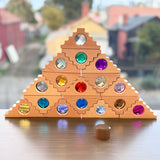 Dutch Step Gables Window Gem Blocks - 16pc