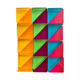 Large Lucite Triangles - 24pc
