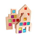 Dutch Wooden Houses - 3pc