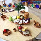 Wooden Moon Scoops - 6pc